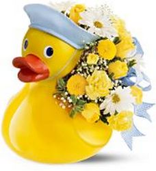 Just Ducky Bouquet - Boy Davenport Florist - Same Day Flower Delivery - Flower Power 